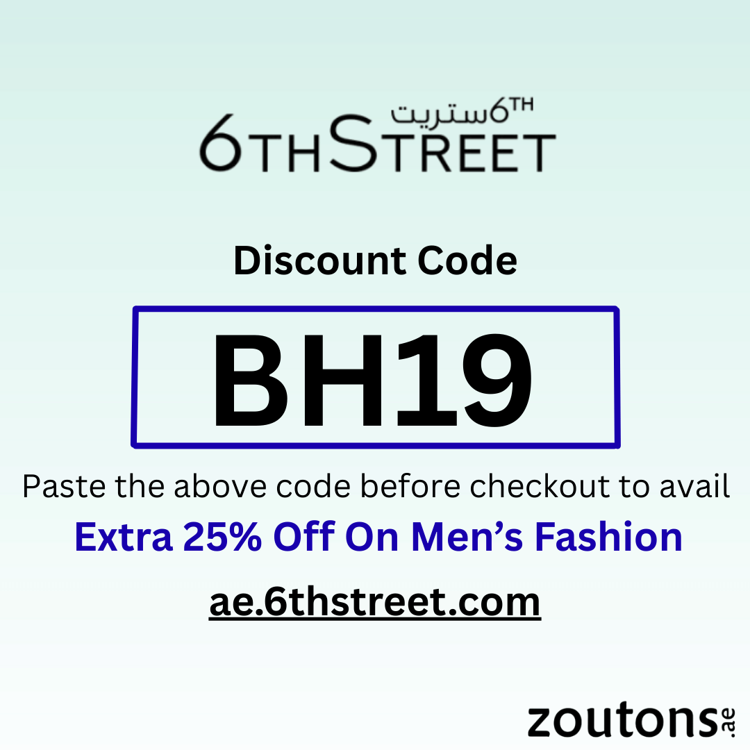Use 6th Street Discount Code: BH19