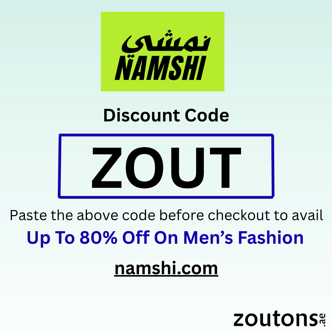 Use The Best Namshi Discount Code: ZOUT