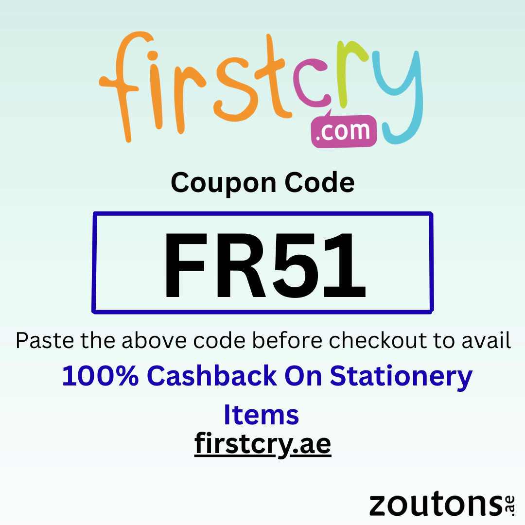 Use The Best FirstCry Coupon Code: FR51