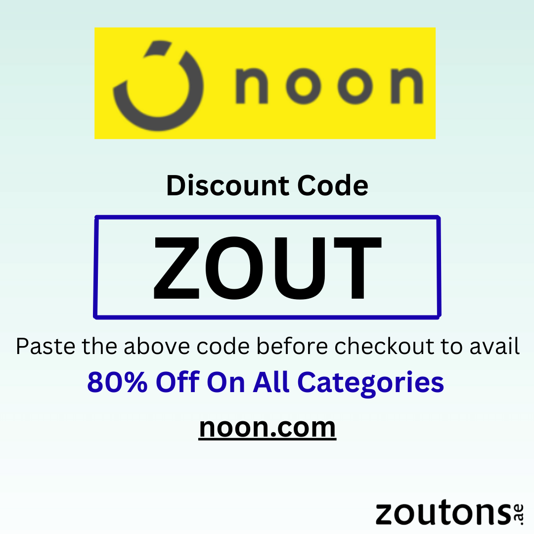 Use The Best Noon Discount Code: ZOUT