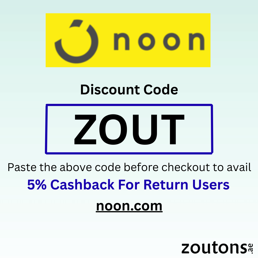 Use The Best Noon Discount Code: ZOUT