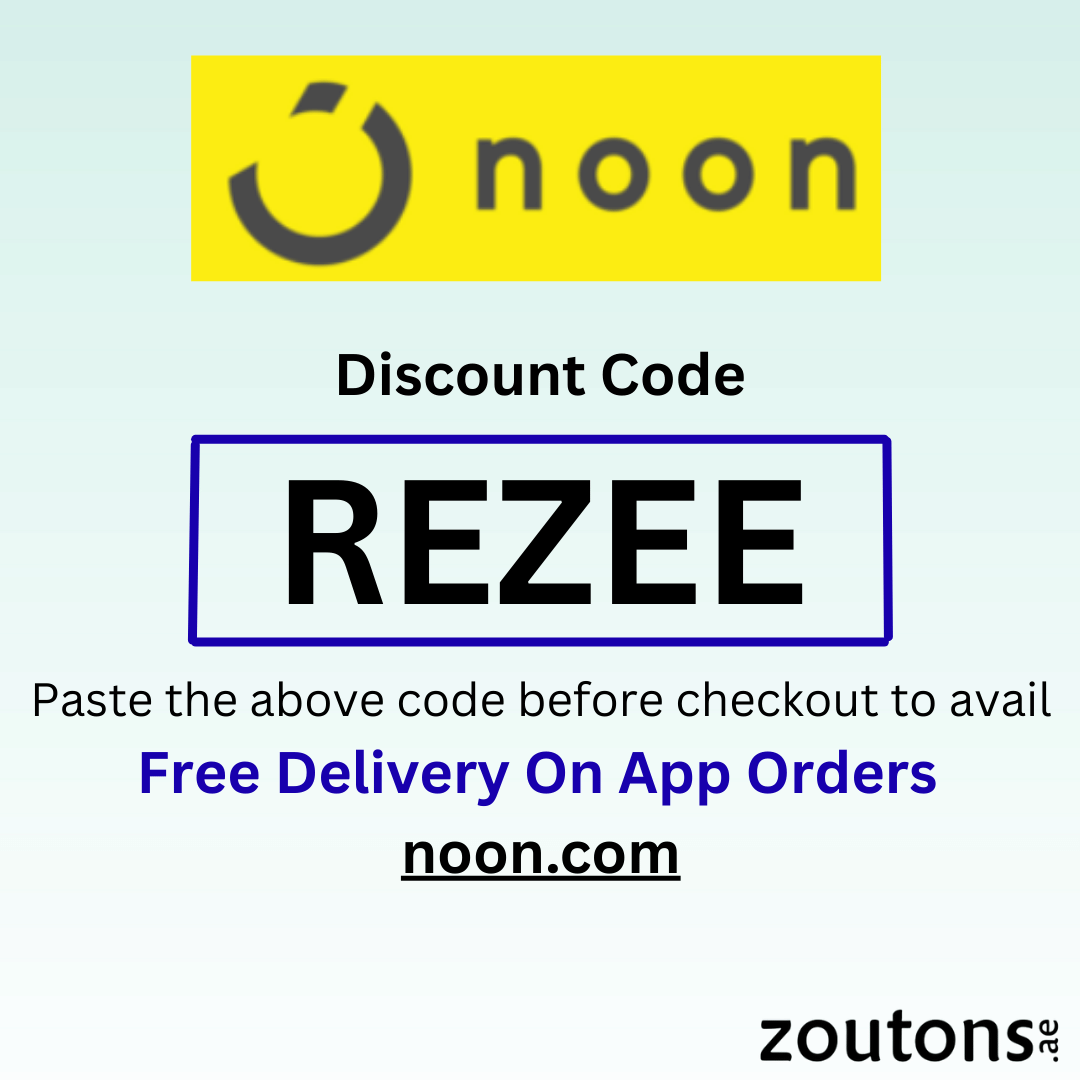 Use The Best Noon Discount Code: REZEE