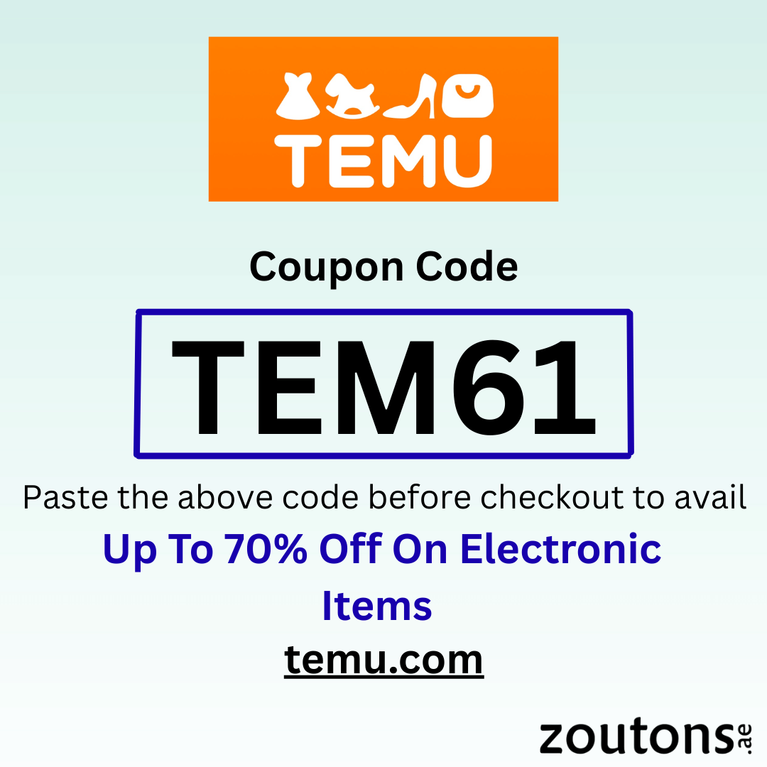 Use The Best Temu Coupon Code: TEM61