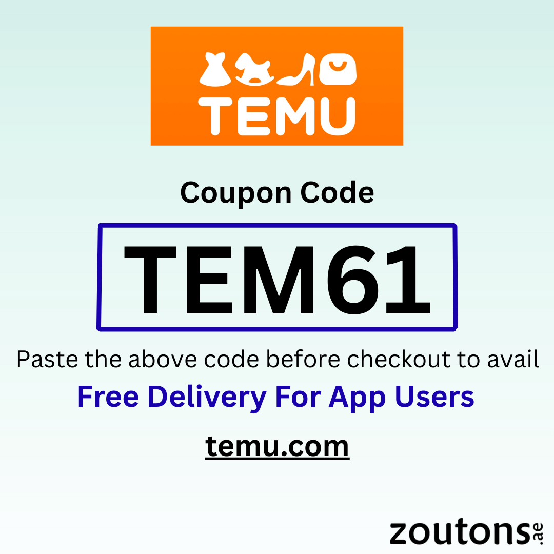 Use The Best Temu Coupon Code: TEM61