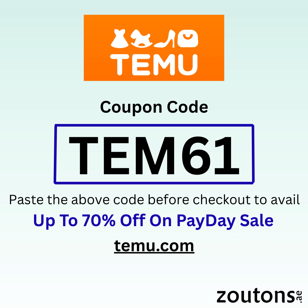 Use The Best Temu Coupon Code: TEM61