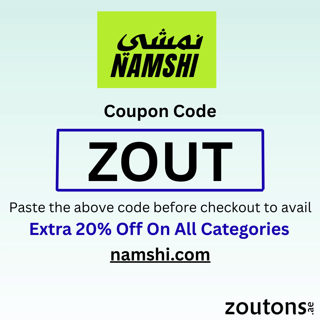 Use The Best Namshi Discount Code: ZOUT