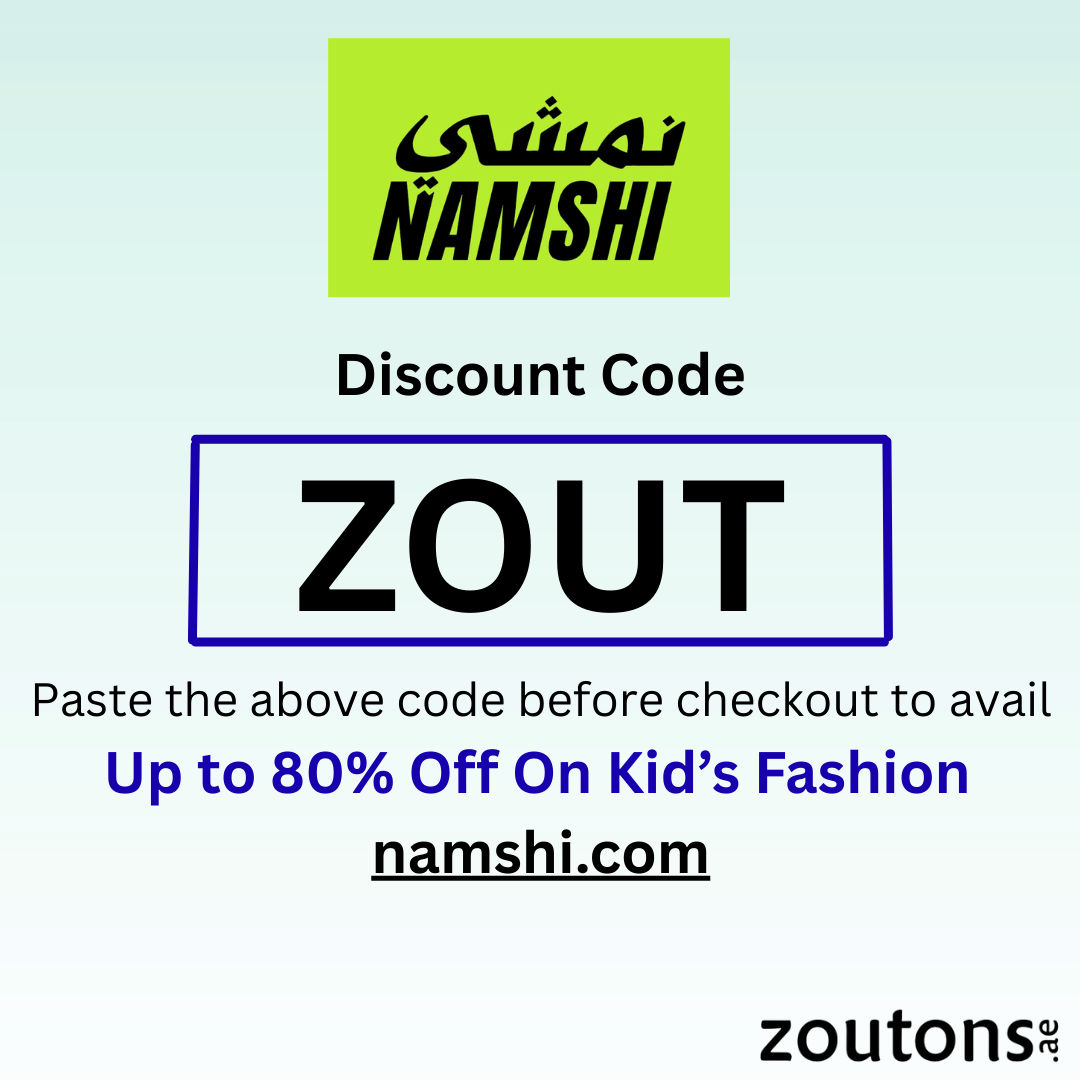 Use The Namshi Discount Code: ZOUT