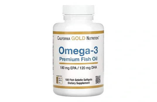 California Gold  Nutrition Omega 3 Premium Fish Oil