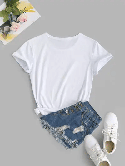 White T-shirt