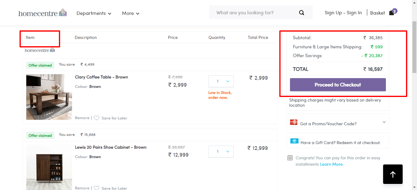 Home Centre Coupon Codes Up to 60 + Extra 20 Off August 2024