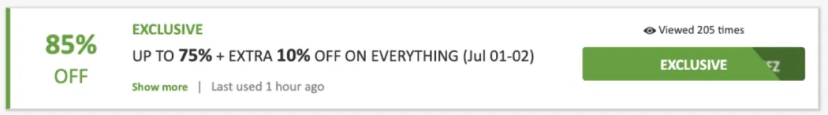 Bath and Body Works Coupon