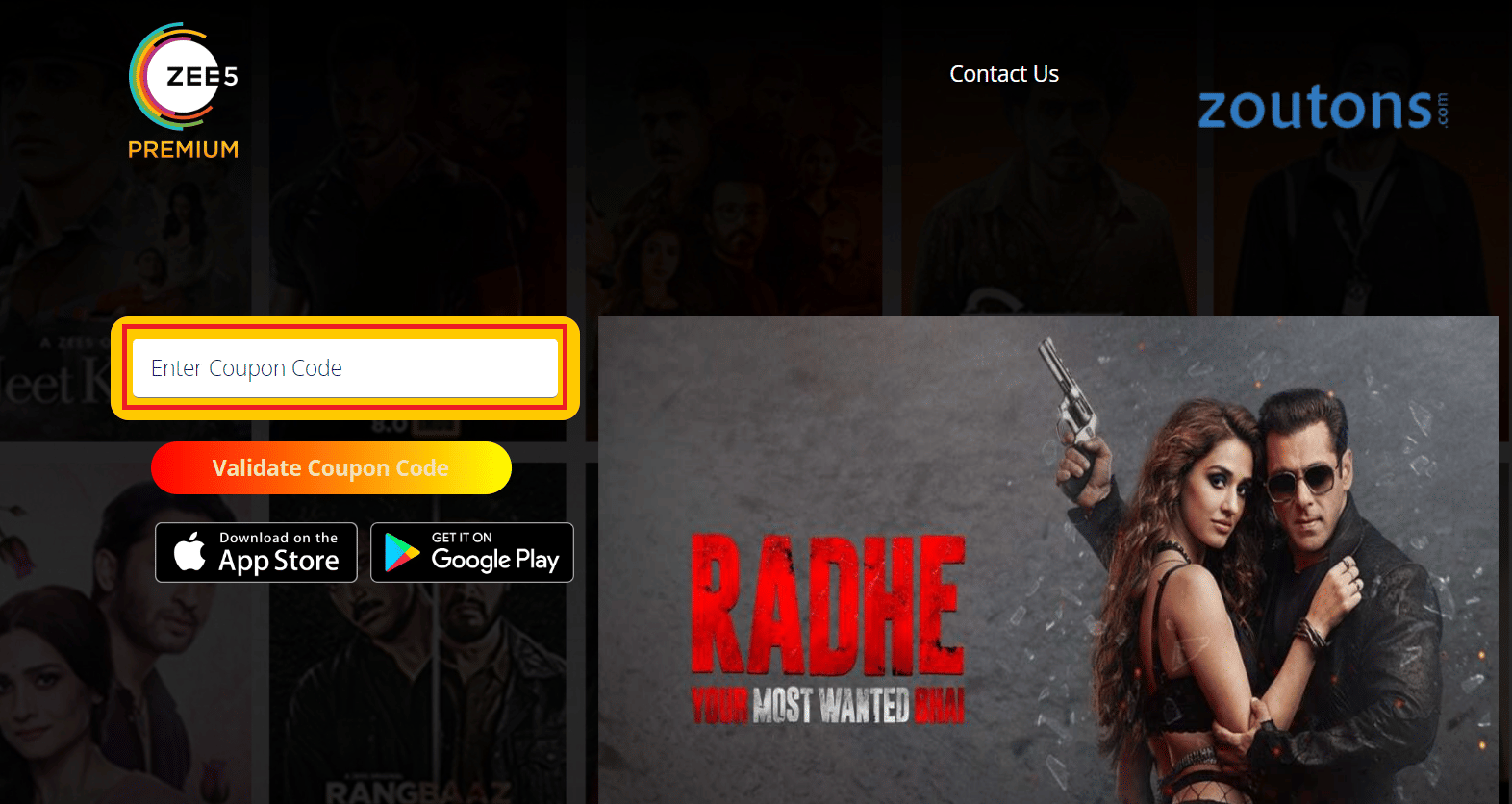 Zee5 Coupons & Promo Codes Get 40 Off Coupons October 2024