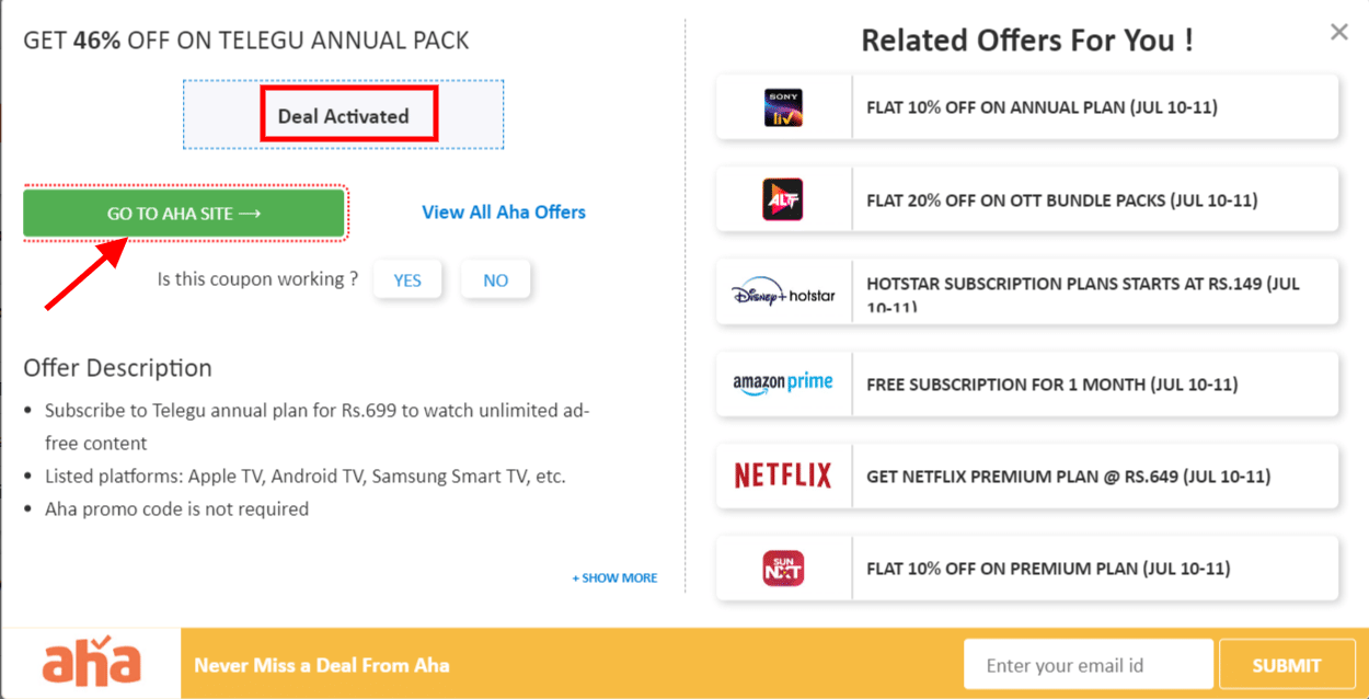 Aha Promo Codes Save 43 on Aha Subscription September 2024