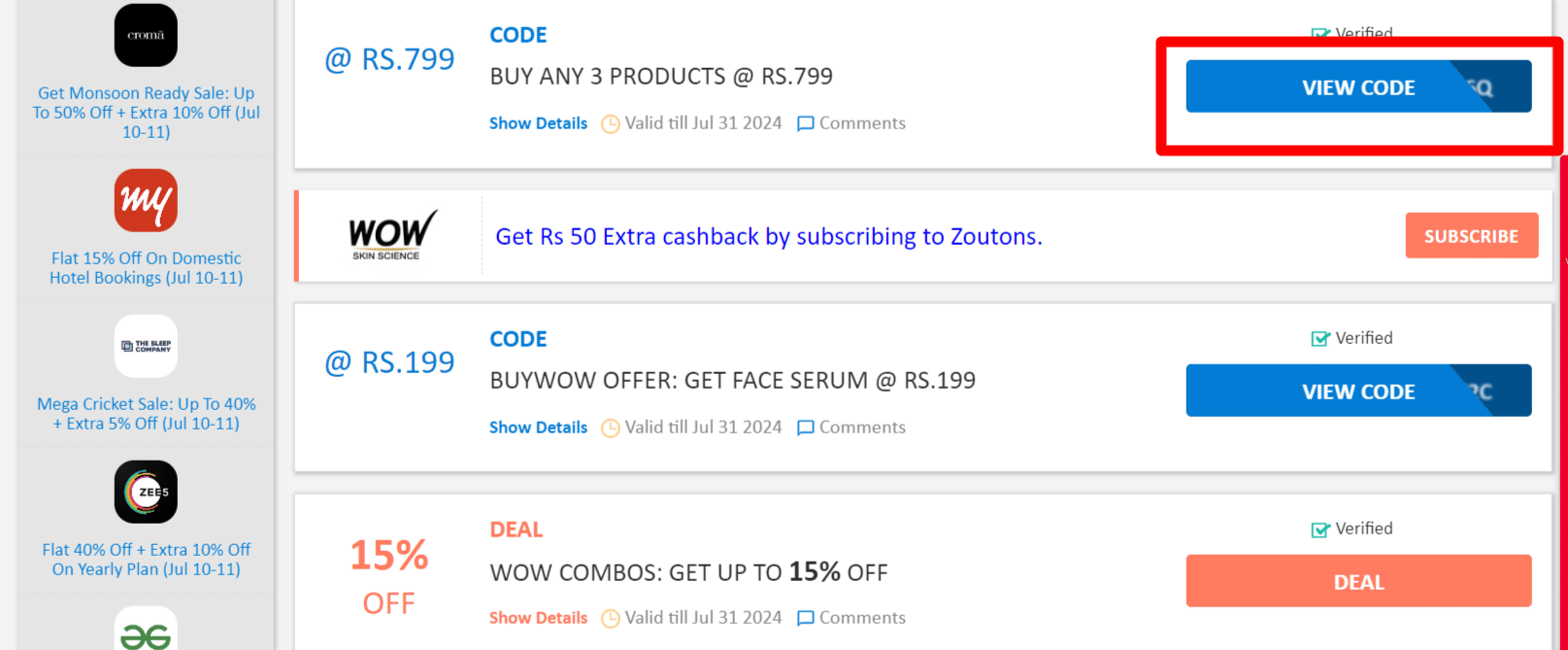 Wow Coupon Codes Up To 40 Off October 2024