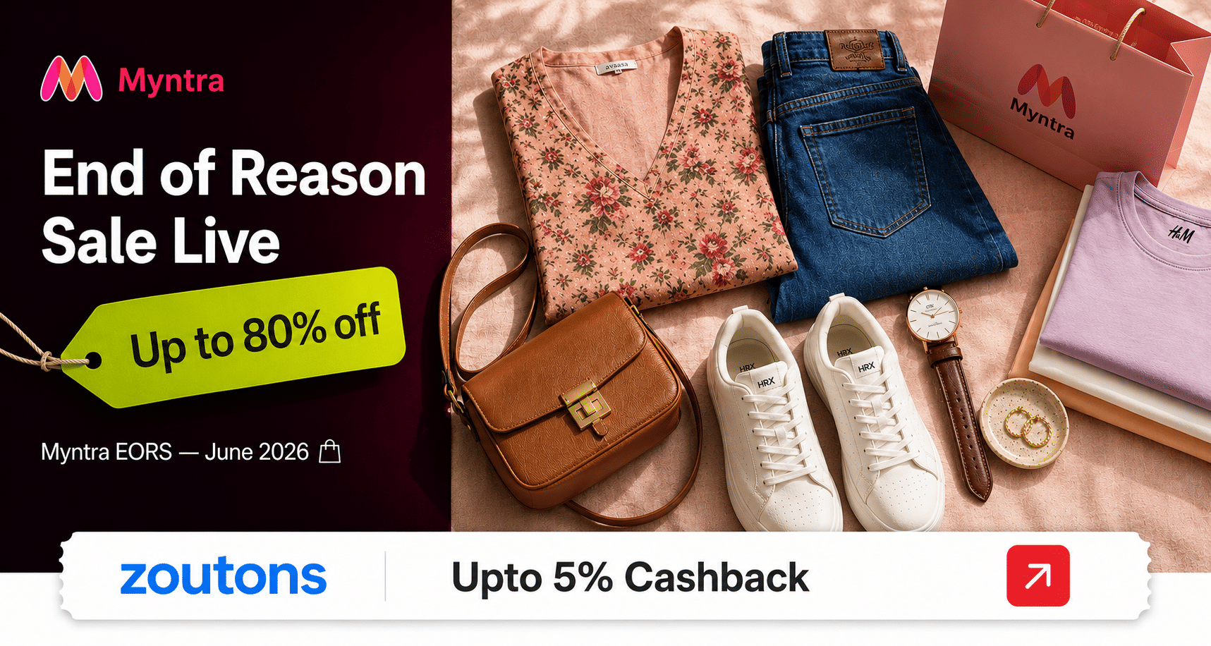 Myntra Sale - Upto 30% Off
