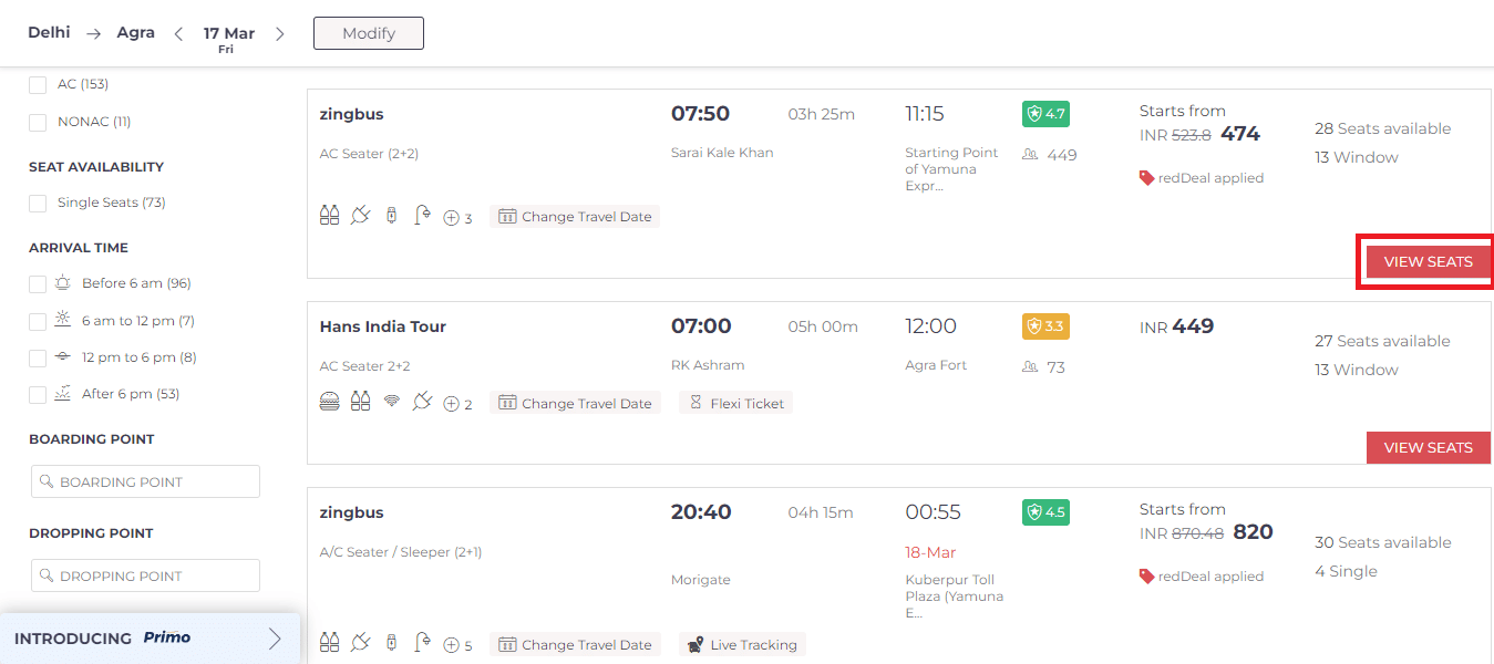 Redbus Coupons & Coupon Codes Up to Rs.250 Off August 2024