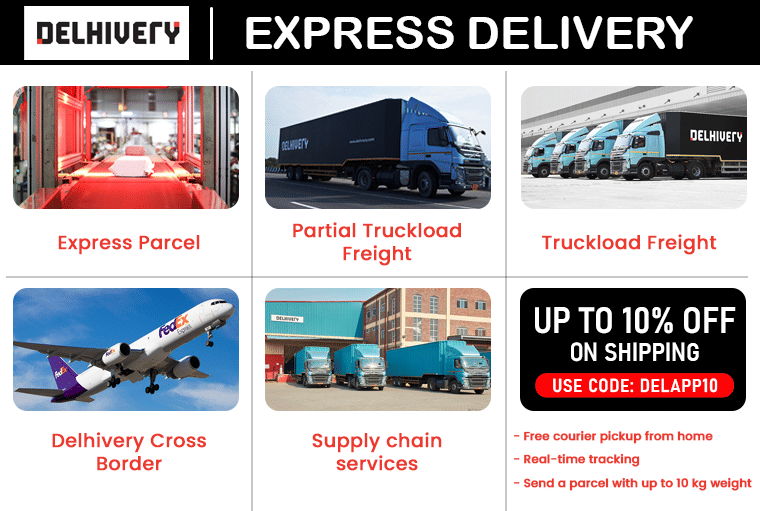 Delhivery Coupon Codes Free Delivery Promo Codes October 2023