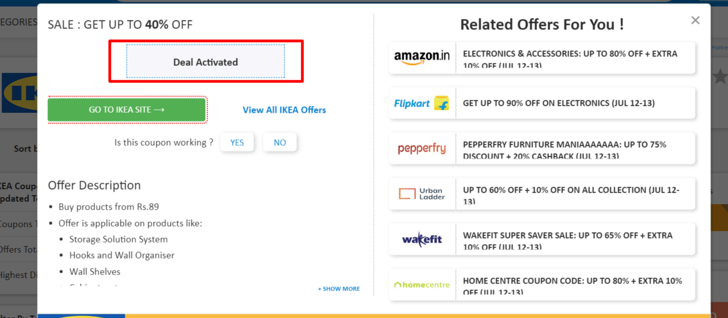 IKEA Coupons & Offers Up to 50 Off October 2024