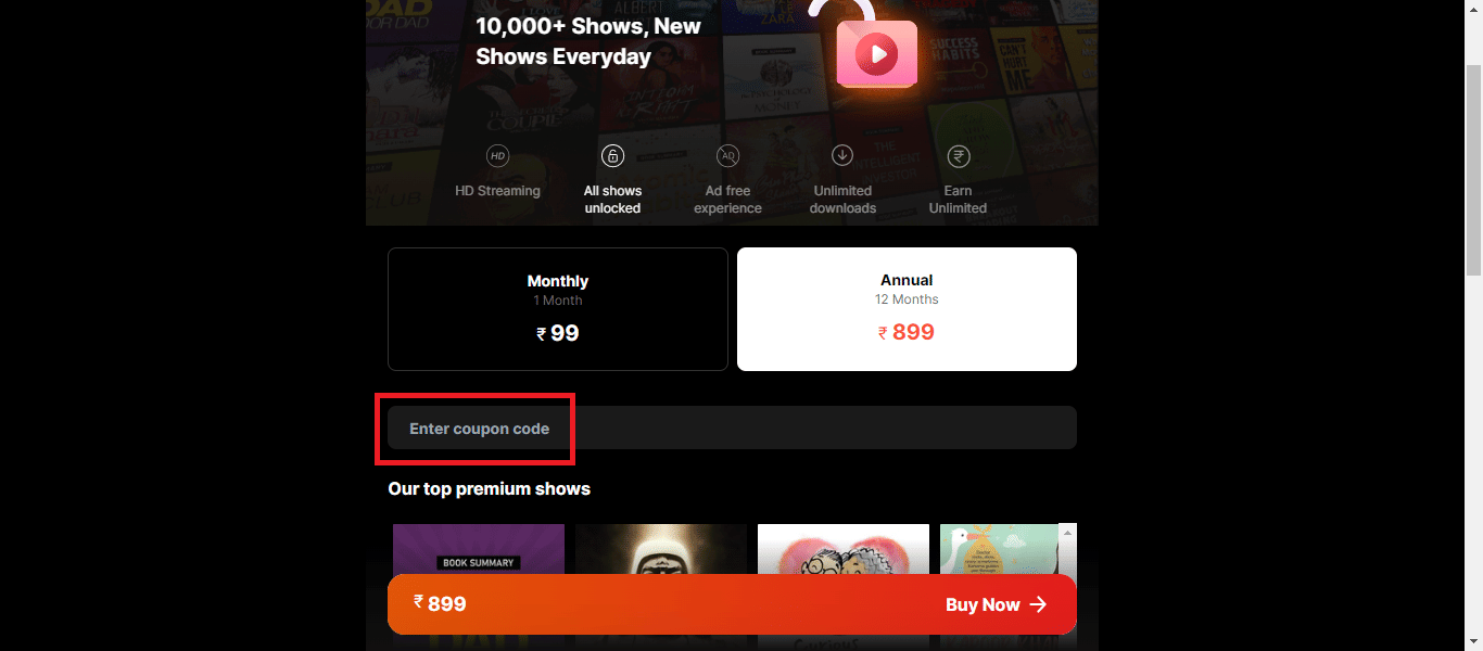 Kuku FM Coupons & Promo Codes Flat 50 Off October 2024