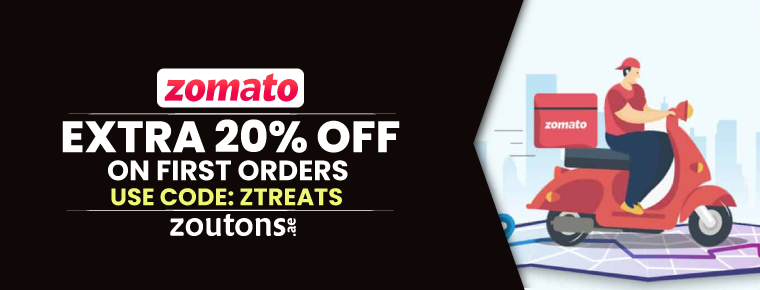Zomato promo code