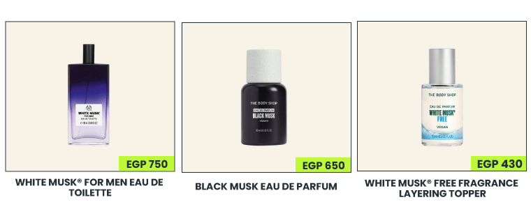 The Body Shop Egypt fragrance