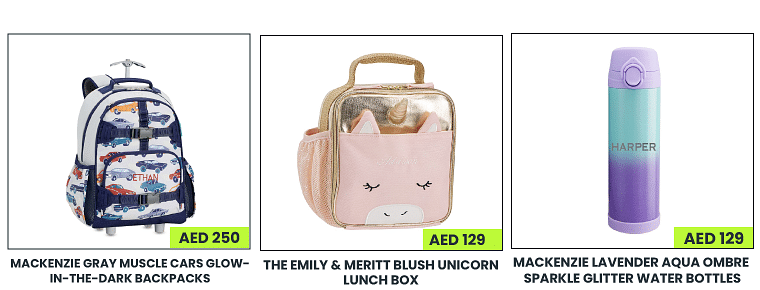 The Emily & Meritt Blush Unicorn Kids Lunch Box