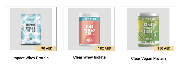 MyProtein Protein Shakes & Powders