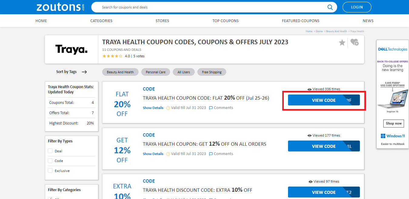 Traya Health Discount Codes & Coupons Get 20 Off June 2024