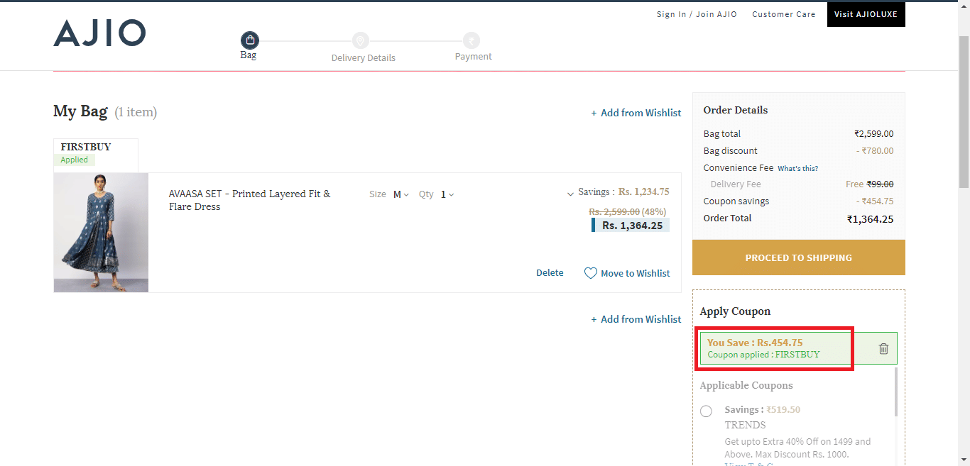 Reliance Trends Offers, Coupons Up to 50 Off September 2024