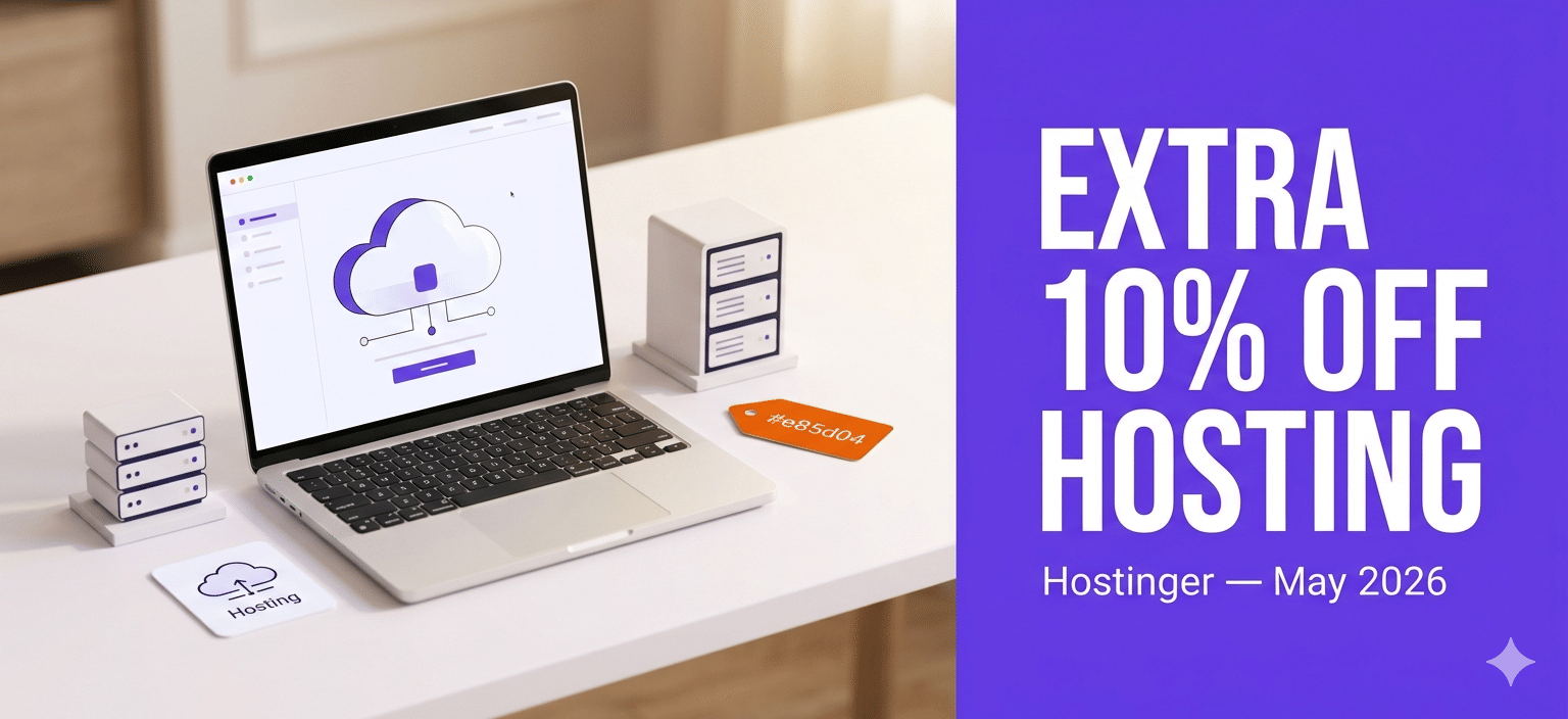 Hostinger Zoutons Promo Code — Extra 10% Off All India Hosting Plans