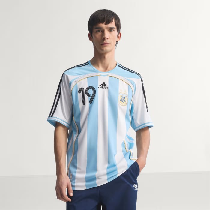 adidas Argentina Home Jersey 2006 Messi adidas sale