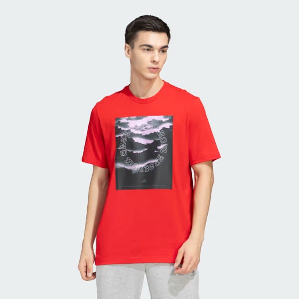 Adidas Graphics Cotton Tee Adidas India sale