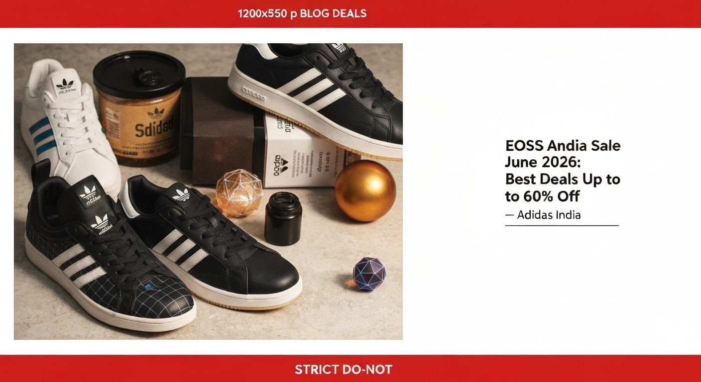 Adidas India EOSS Sale June 2026 — Up to 60% Off