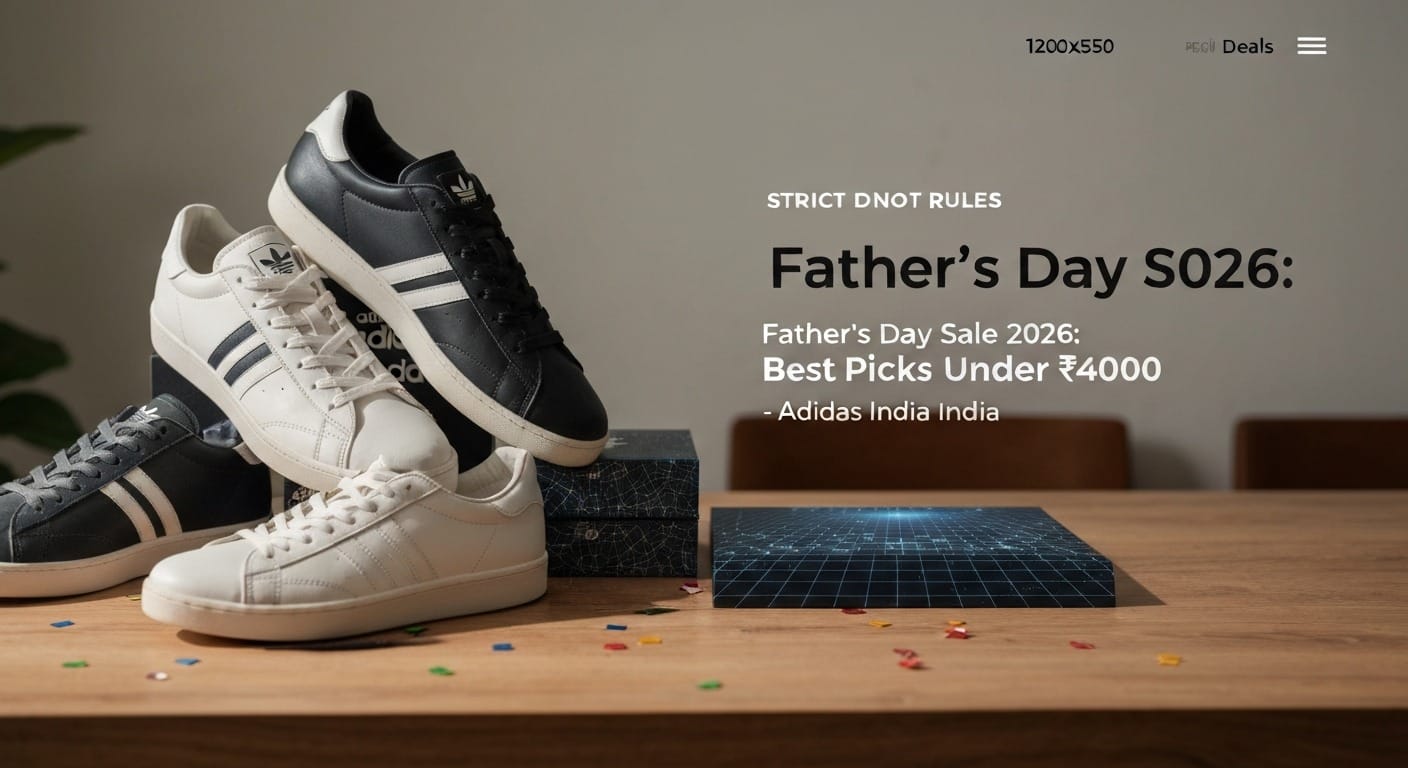 Adidas India Father's Day Sale 2026 Best Picks Under 4000