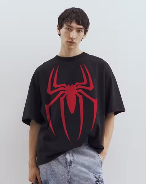 TOGS & TERRE Men Graphic Loose Fit T-Shirt AJIO sale