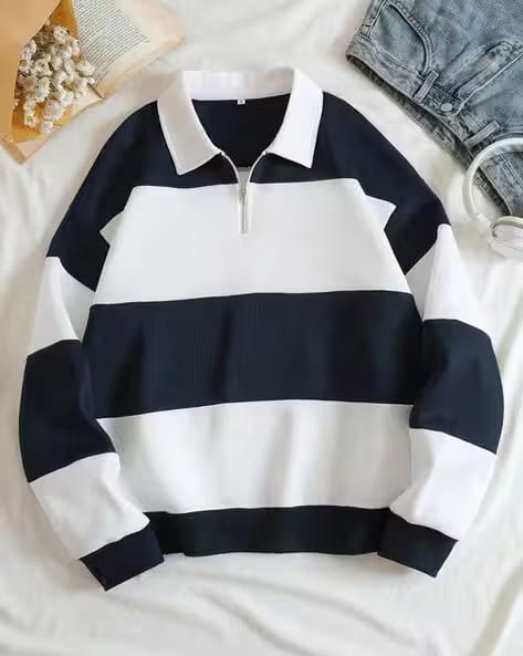 NEONOMAD Men Colourblocked Regular Fit Cotton Sweatshirt AJIO sale