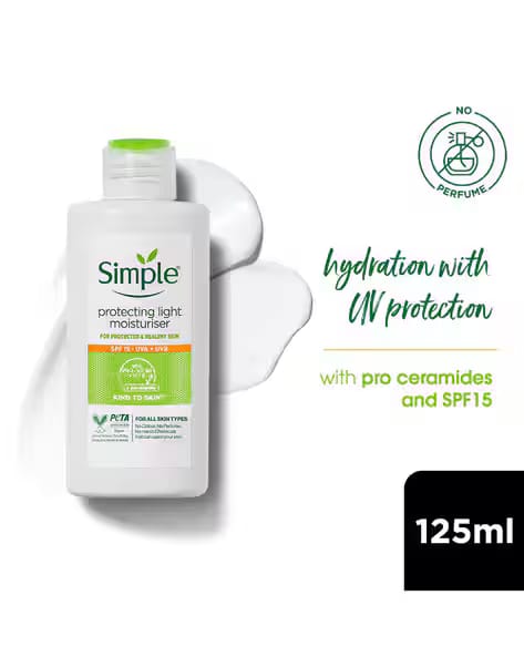 Simple Kind to Skin with SPF 15 Light Moisturiser for Hydrated Skin with SPF 15 AJIO sale
