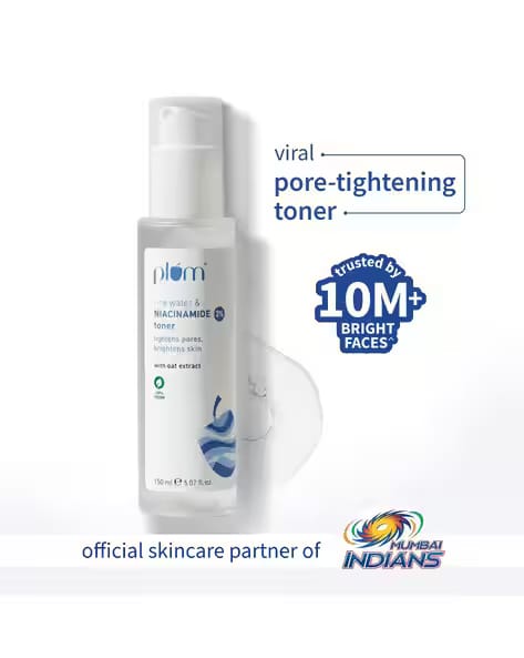 Plum 3 Niacinamide Toner with Rice Water AJIO sale