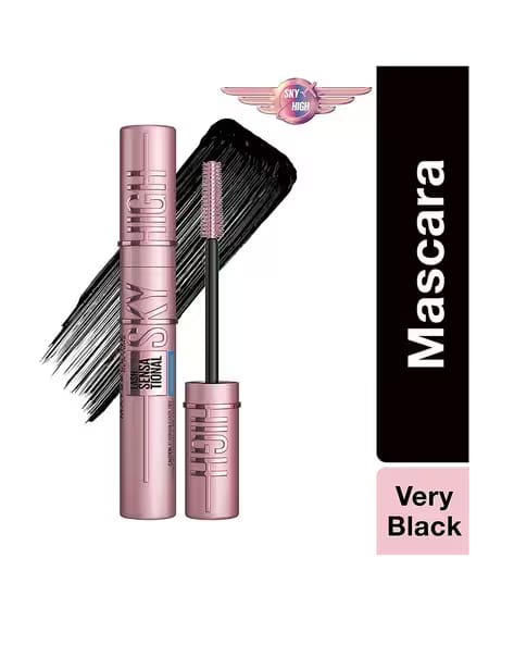 Maybelline New York Lash Sensational Sky High Waterproof Mascara - Very Black AJIO sale