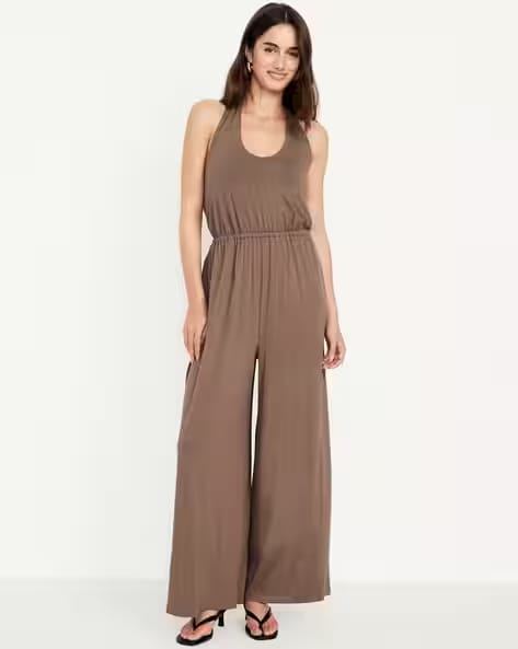 OLD NAVY Women Halter-Neck Jumpsuit with Insert Pockets AJIO sale