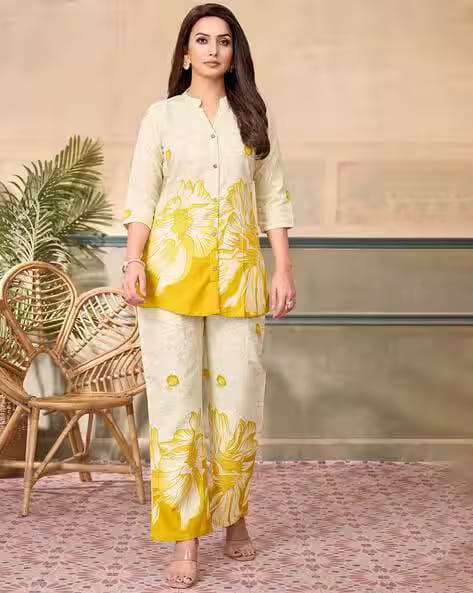 Fabzoo Women Floral Print Cotton 2-Piece Co-Ord Sets AJIO sale