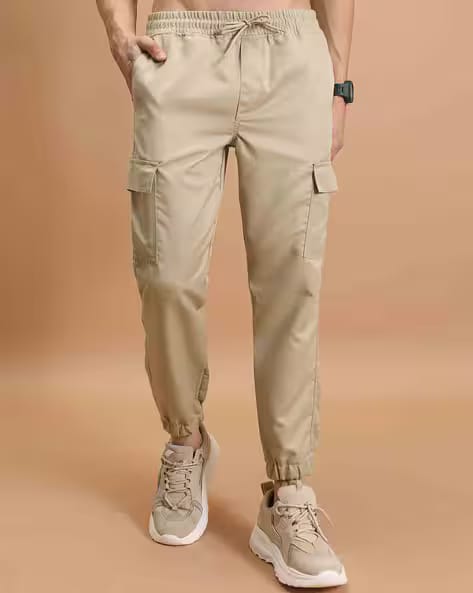Highlander Men Relaxed Fit Cargo Joggers AJIO sale