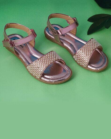 BOYZ N GALZ Girls Open-Toe Slip-On Flat Sandals AJIO sale