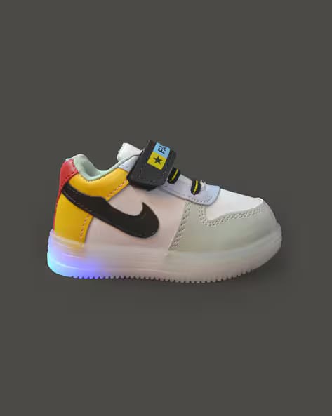NEW STEPS Boys Slip-On Shoes with Velcro Fastening AJIO sale