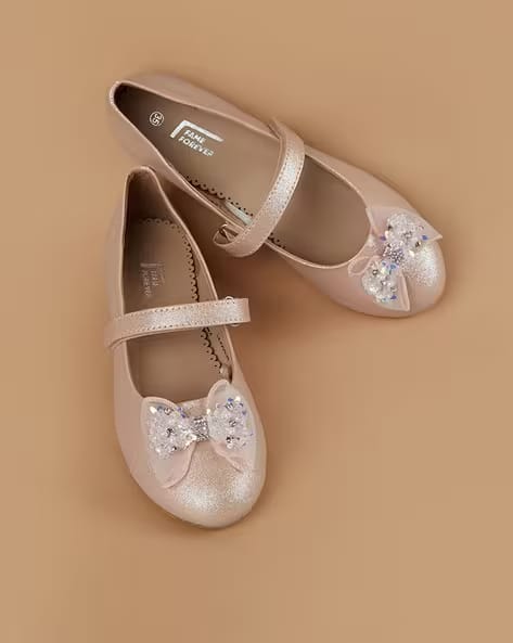 Fame forever by lifestyle Girls Round Toe Velcro-Fastening Slip-On Shoes AJIO sale
