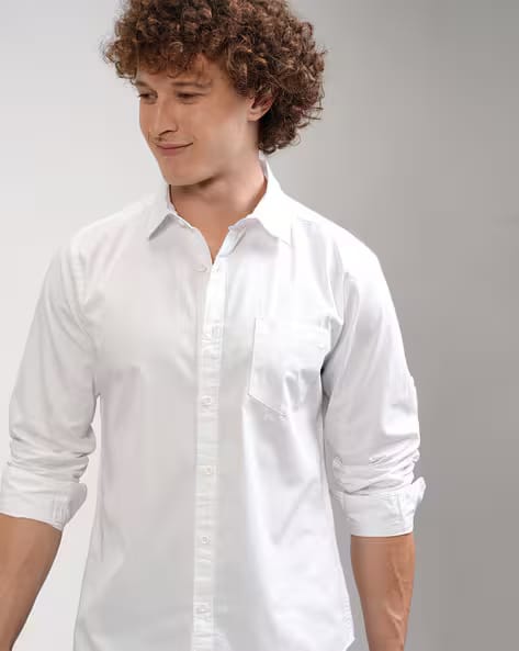 Highlander Men Slim Fit Shirt AJIO sale