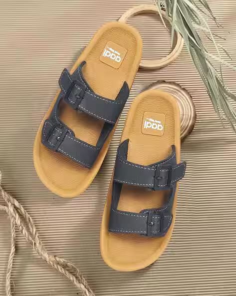 aadi Men Multi-Strap Flip Flops with EVA Upper AJIO sale