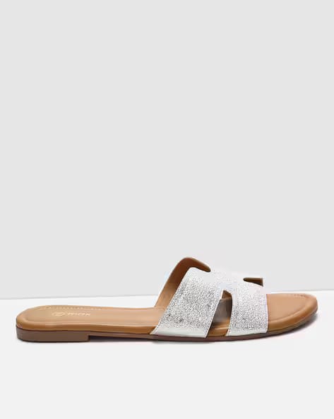 MAX Slip-On Flat Sandals AJIO sale