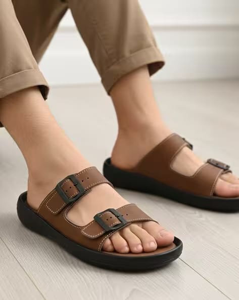 PROLIFIC Men Open Toe Slip-On Sandals AJIO sale