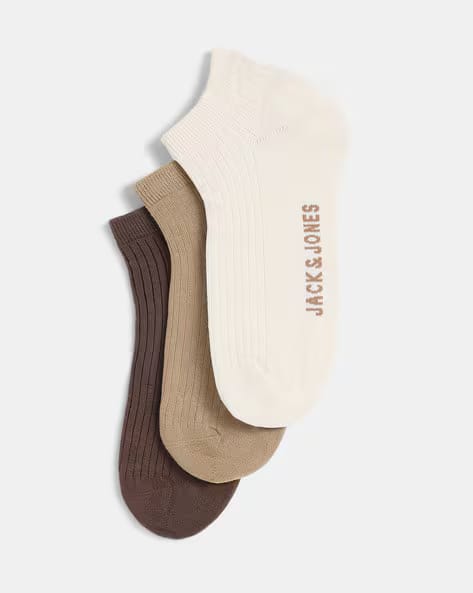 Jack & Jones Men Pack of 3 Ankle-Length Socks AJIO sale